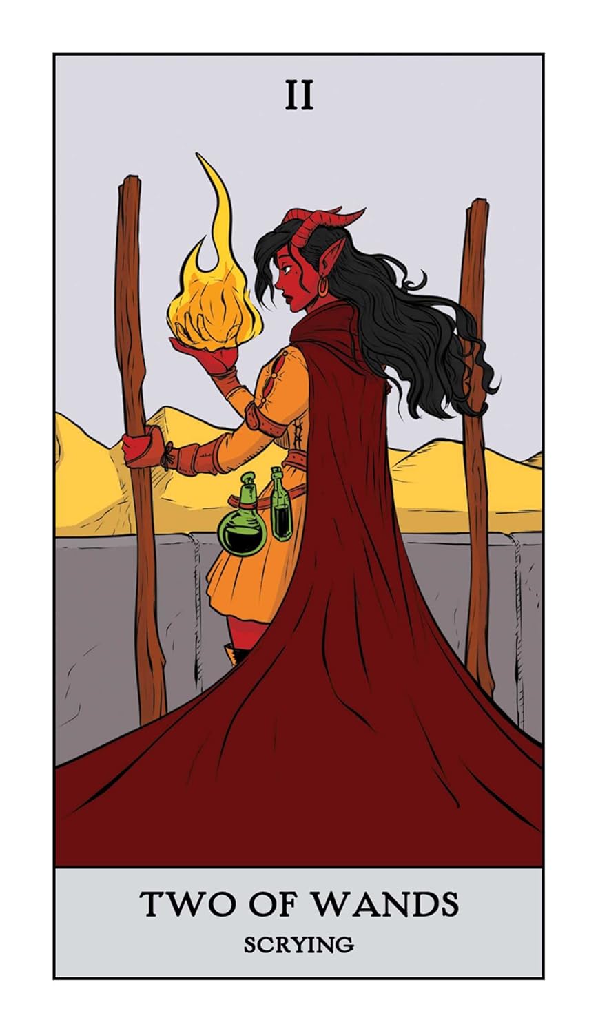 The Ultimate RPG Tarot - Taro kortos, kosmetinis defektas