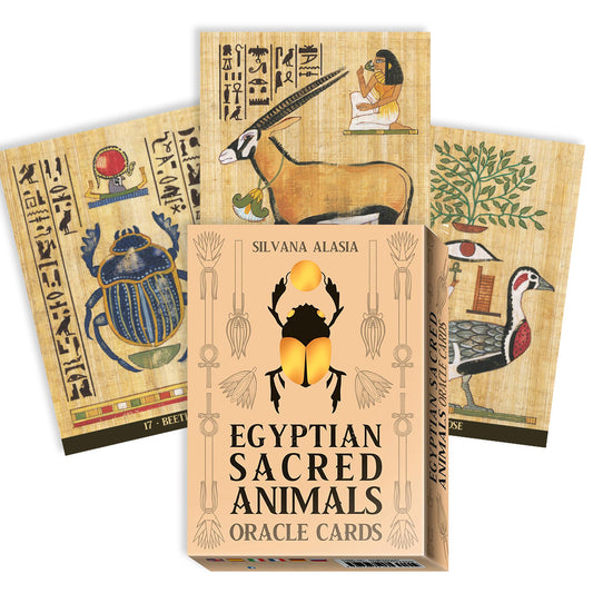 Egyptian Sacred Animals Oracle - orakulo kortos | Lo Scarabeo
