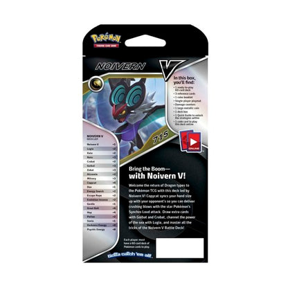 Pokémon Noivern V Battle Deck - 60 kortų kaladė anglų kalba