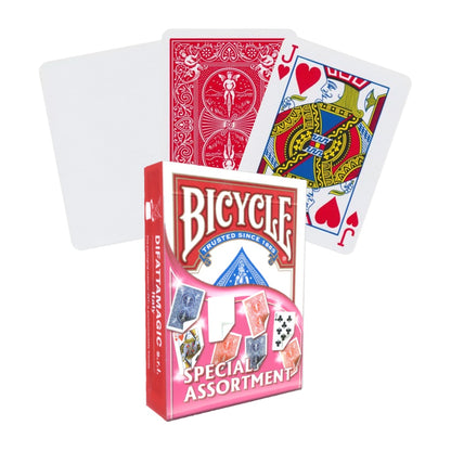 Bicycle Special Assortment - triukų kortos raudonoje dėžutėje