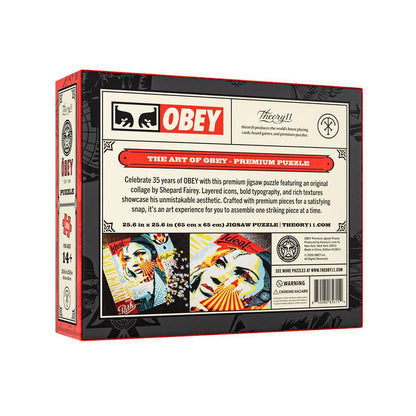 OBEY - 1000 detalių dėlionė | Theory11