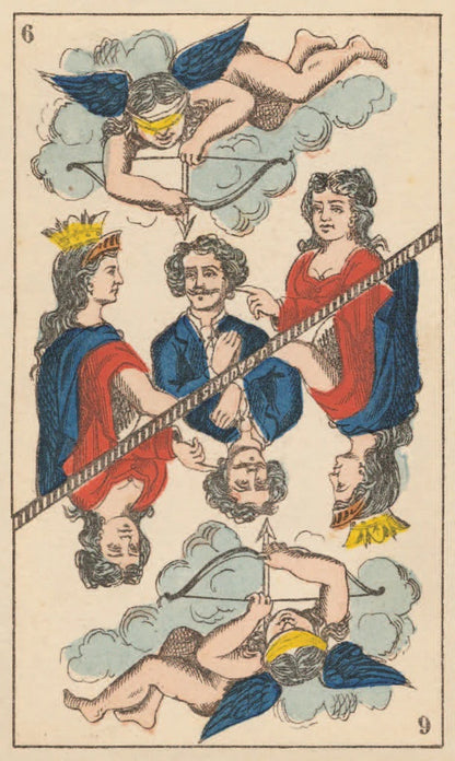 Tarot de Besancon Gaudais - riboto leidimo taro kortos | Lo Scarabeo