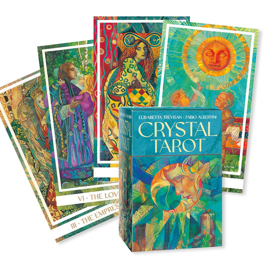 Crystal Tarot Premium - naujo leidimo taro kortos | Lo Scarabeo