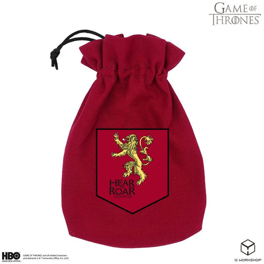 Q-Workshop Game of Thrones Lannister - kauliukų maišelis