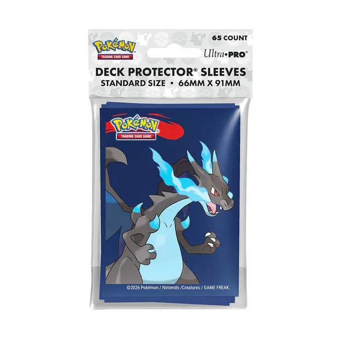 Pokémon Mega Charizard X - kortų įmautės, 65 vnt. | Ultra PRO