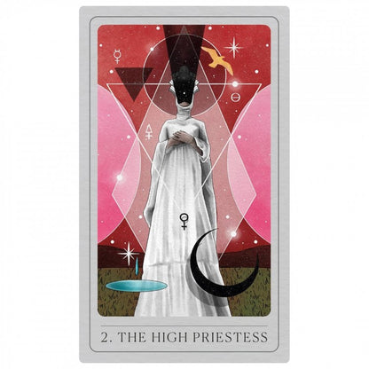 Kosmetinis defektas The Tarot of Secrets kortos Blue Angel
