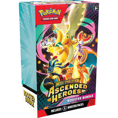 Pokemon Mega Evolution: Ascended Heroes Booster Bundle rinkinys