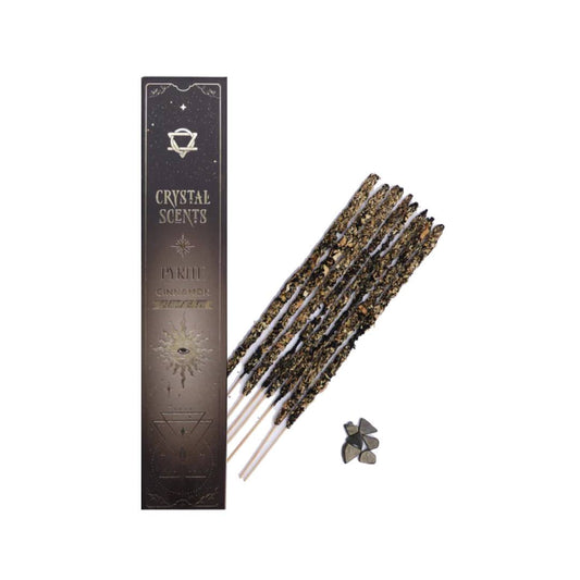 Cinamono kvapo smilkalai su Pirito kristalais Crystal Scents