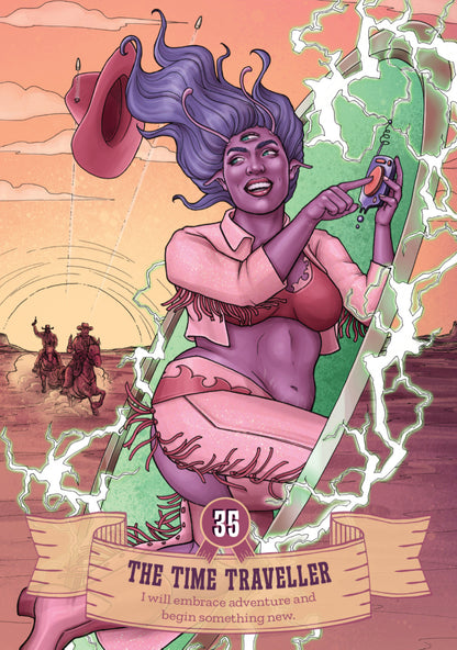Cowgirls and Aliens Oracle - 36 orakulo kortos | Rockpool