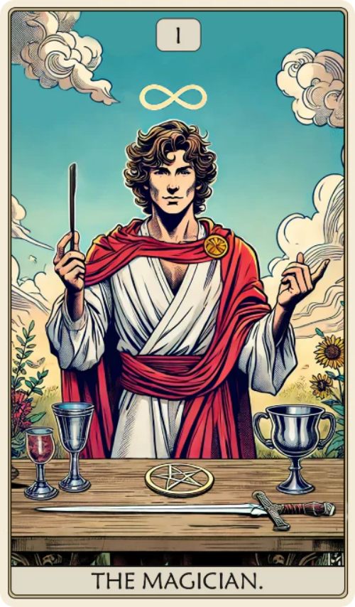 Fantasy Puzzles Tarot: The Magician - medinė dėlionė, 250 detalių