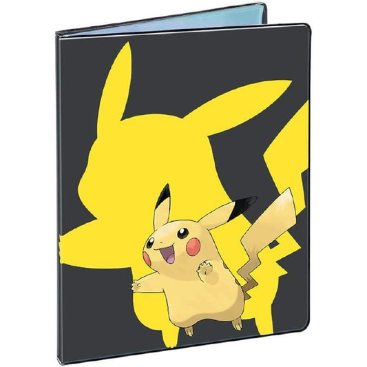 Pikachu - 9 kišenių Pokémon kortų albumas, juodas ir geltonas | Ultra PRO