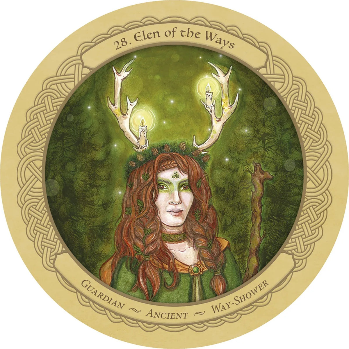 Enchanted Wheel Oracle - apvalios orakulo kortos | U.S. Games Systems