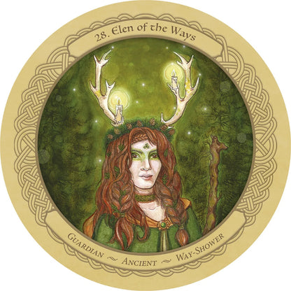 Enchanted Wheel Oracle - apvalios orakulo kortos | U.S. Games Systems