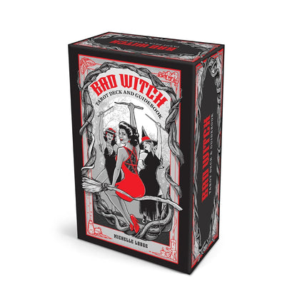 Bad Witch Tarot - Taro kortos ir vadovas | Fair Winds Press