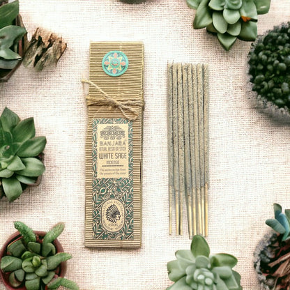 Banjara Ritual Resin on Stick White Sage - smilkalai, kosmetinis defektas