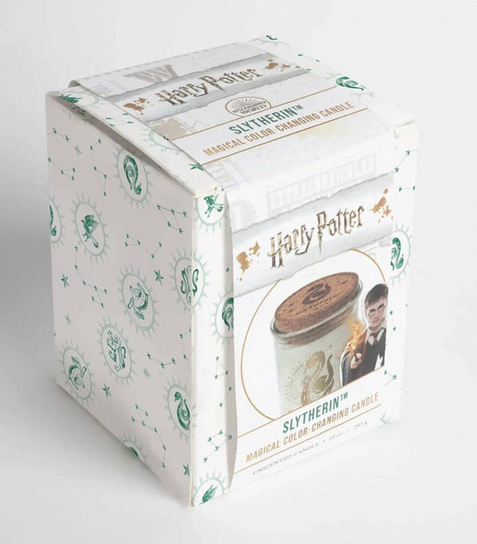 Harry Potter Slytherin - spalvą keičianti žvakė