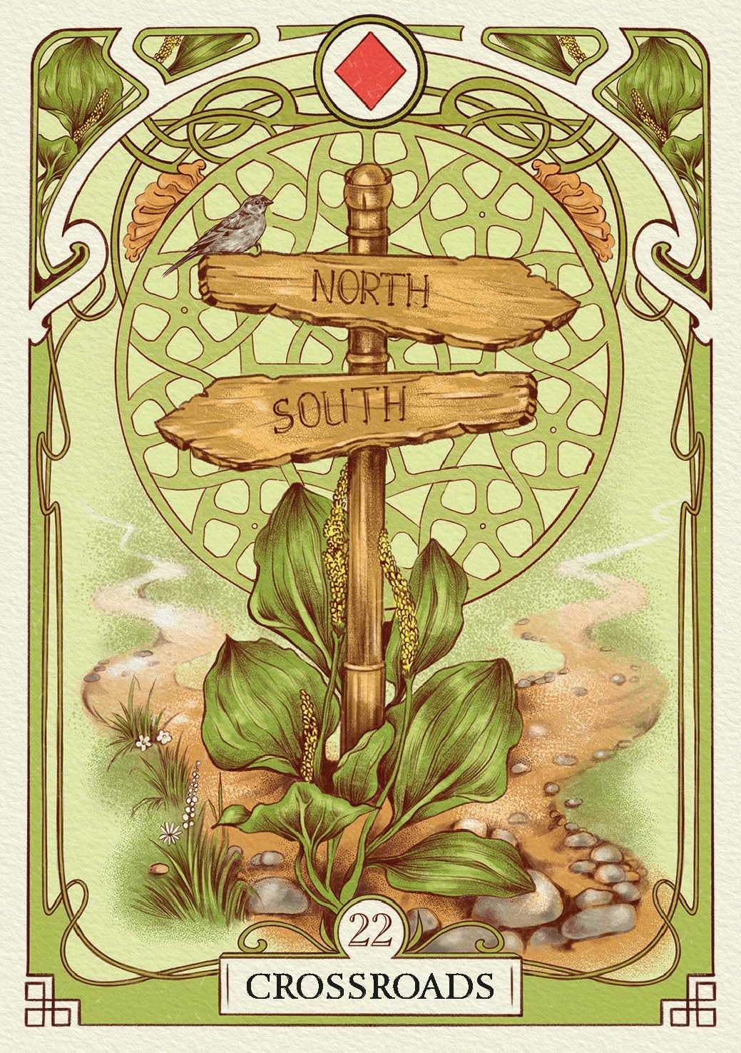 Romantic Lenormand Oracle - orakulo kortos | Lo Scarabeo