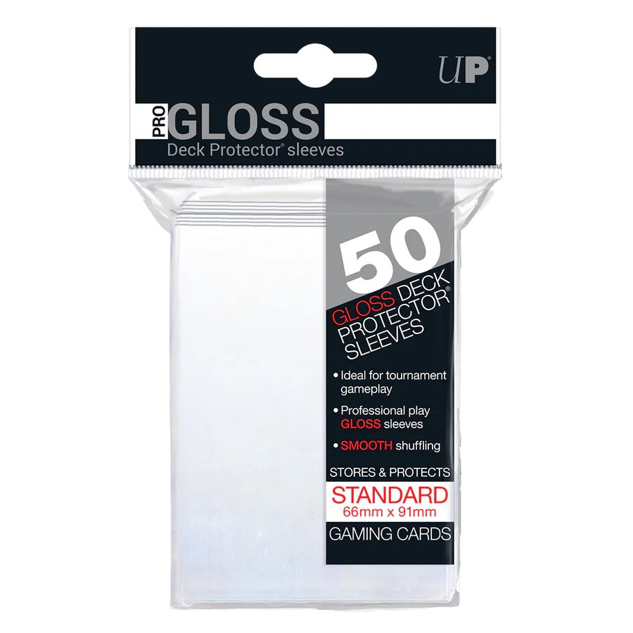 Ultra PRO PRO-Gloss Standard Clear - skaidrios įmautės, 50 vnt.