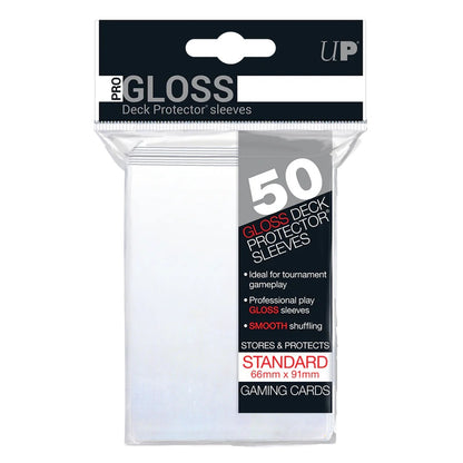 Ultra PRO PRO-Gloss Standard Clear - skaidrios įmautės, 50 vnt.