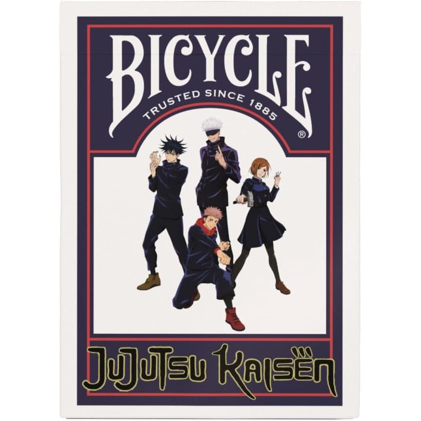Bicycle Jujutsu Kaisen - žaidimo kortos