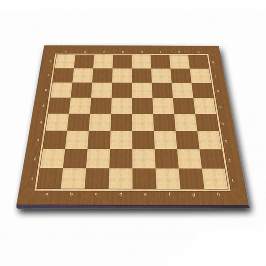 Star Walnut Nr. 4 - šachmatų lenta 50 × 50 cm, kosmetinis defektas