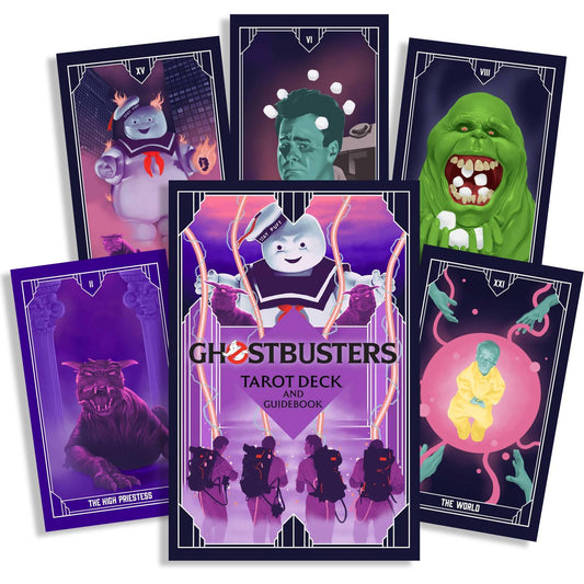 Ghostbusters Tarot - taro kortos su vadovu | Insight Editions