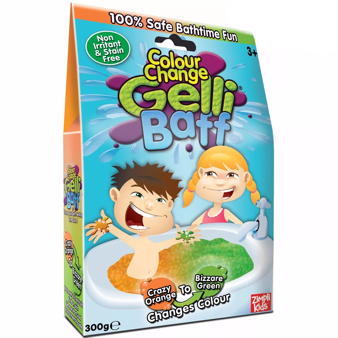 Gelli Baff Crazy Orange ir Bizzare Green - vonios želė, 300 g