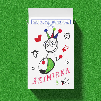 „Akimirka“ - vaikų piešiniais sukurtos žaidimo kortos