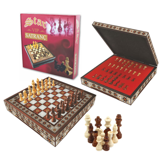Star VIP Chess Set Hatem Lux L - šachmatų rinkinys