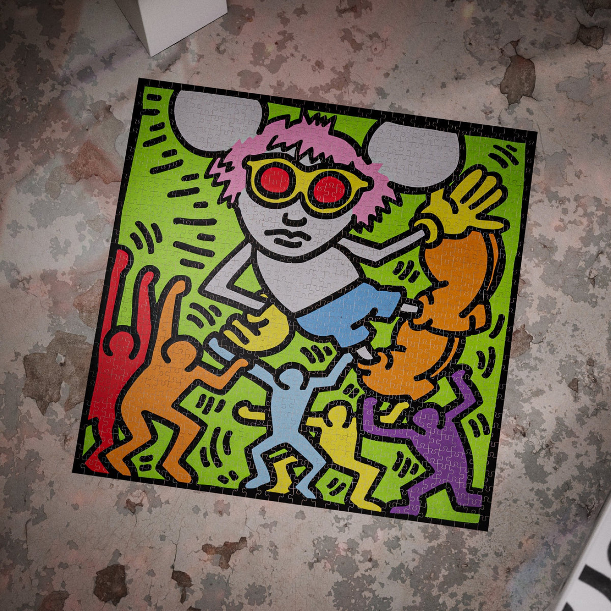Keith Haring - 1000 detalių dėlionė | Theory11
