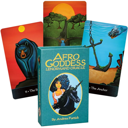 Afro Goddess Lenormand Oracle - orakulo kortos | U.S. Games Systems