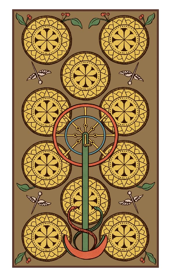 Symbolic Tarot of Wirth Mini - kišeninės Taro kortos | Lo Scarabeo