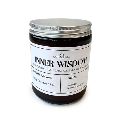 Be Chilled (Inner Wisdom) - levandų ir pankolio žvakė | AW Gifts