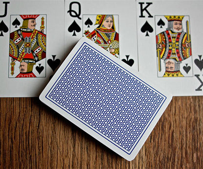 Fournier 818 Linen Finish Pokerio kortos (Mėlyna)