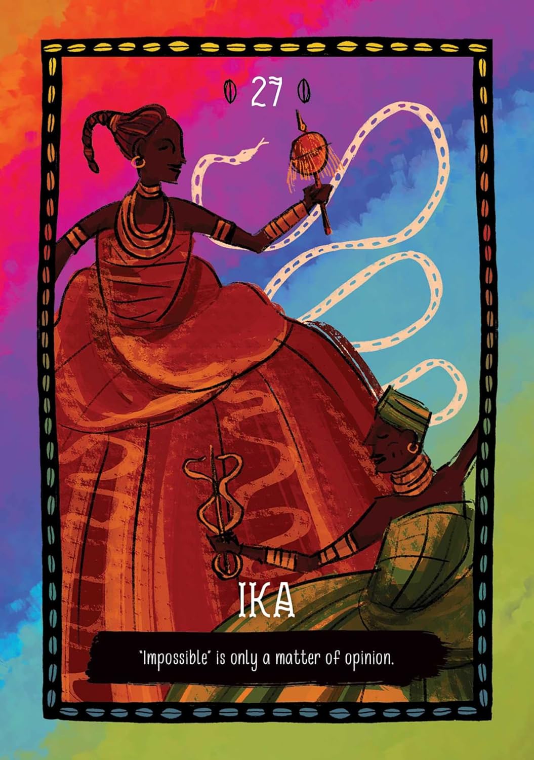 African Gods Oracle kortos Rockpool