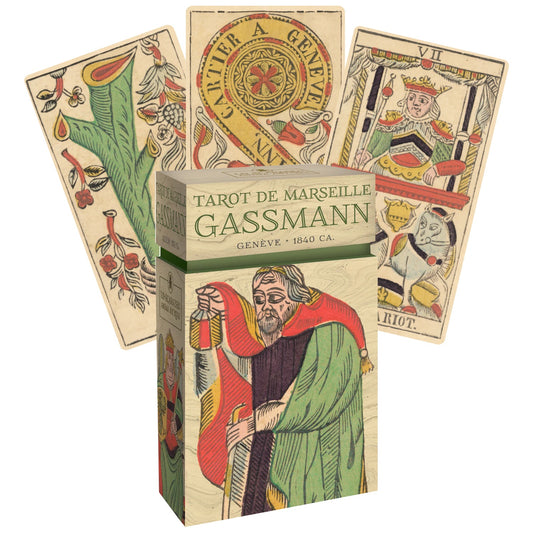 Tarot de Marseille Gassmann - riboto leidimo taro kortos | Lo Scarabeo
