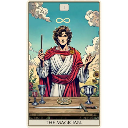 Tarot: The Magician - medinė dėlionė, 250 detalių, kosmetinis defektas | Fantasy Puzzles