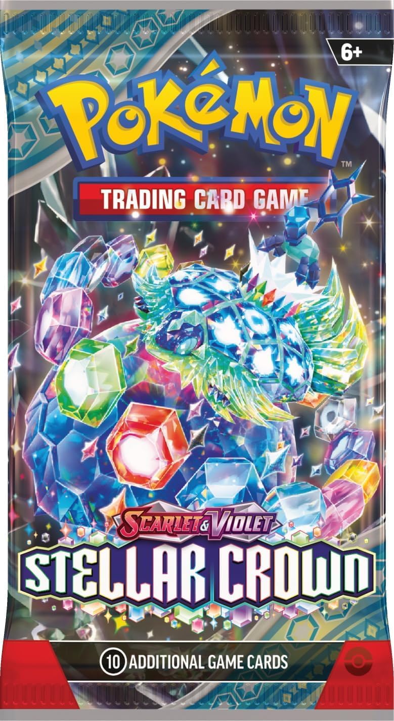 Pokémon Stellar Crown - 10 kortų papildymas anglų kalba