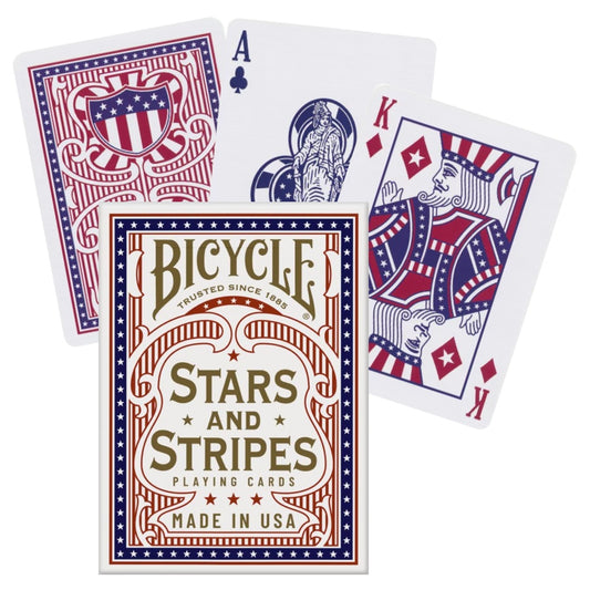 Stars and Stripes - žaidimo kortos | Bicycle