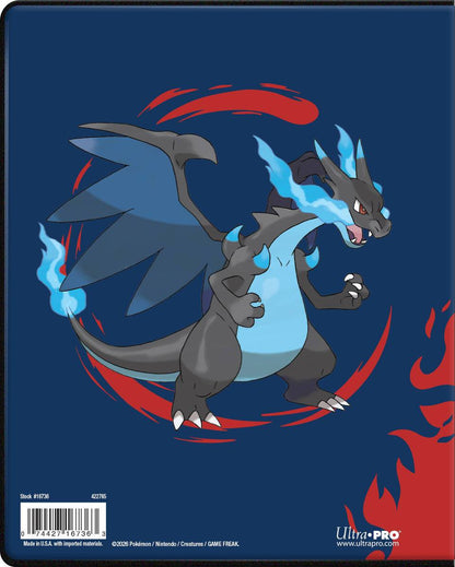 Pokémon Mega Charizard X ir Y - 4 kišenių kortų albumas | Ultra PRO
