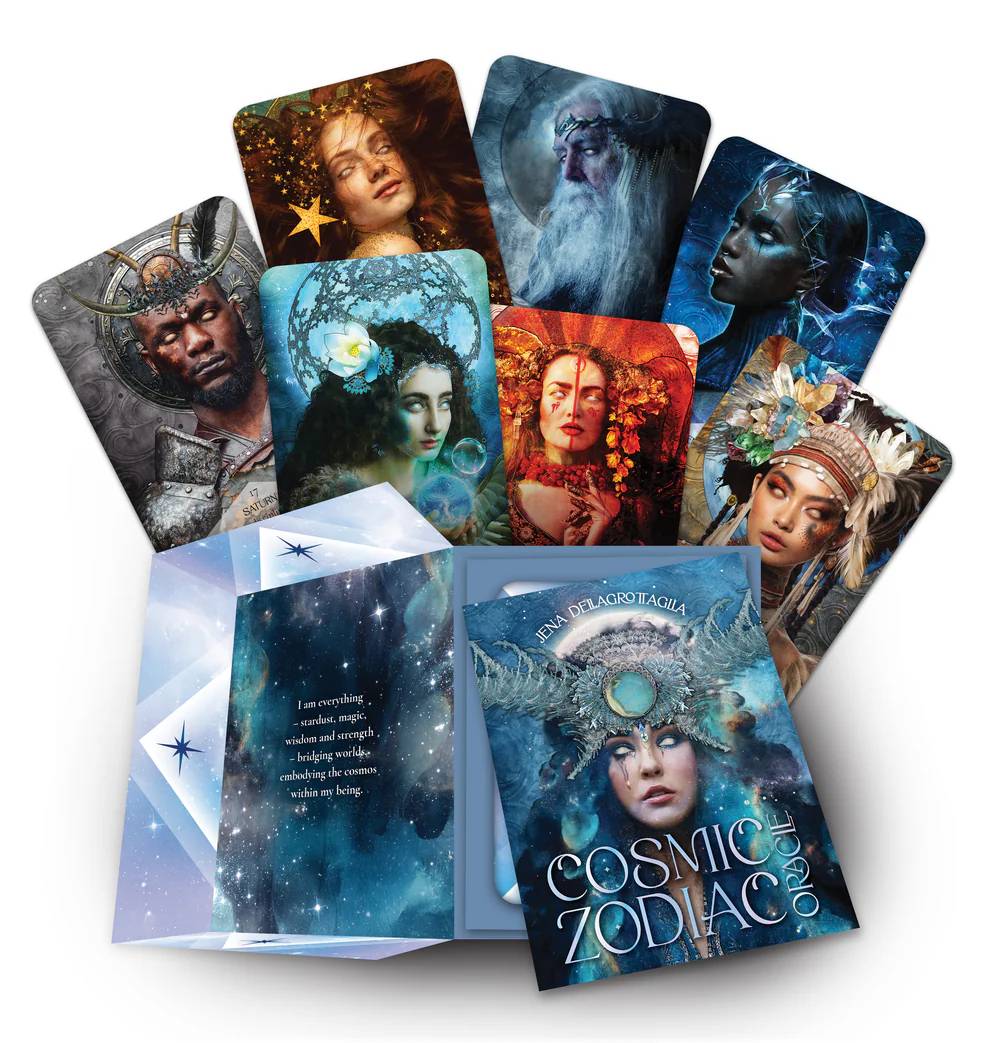 Cosmic Zodiac Oracle - astrologijos orakulo kortos | Rockpool