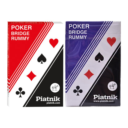 Piatnik Poker-Bridge-Rummy - žaidimo kortos, 1 kaladė