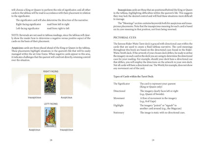 Mastering the Tarot Tableau - taro interpretavimo knyga | Schiffer