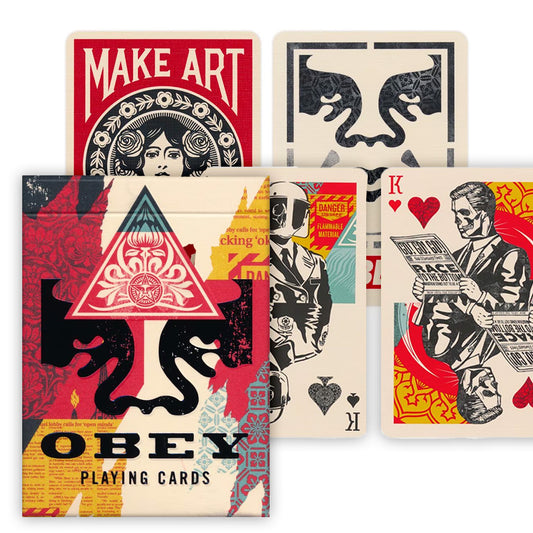 OBEY Collage Edition - žaidimo kortos | theory11