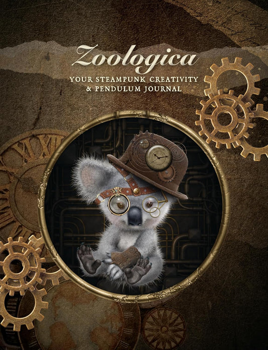 Zoologica: Your Steampunk Creativity & Pendulum - užrašinė | Blue Angel