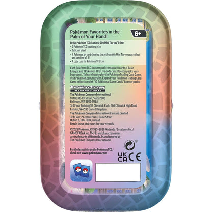 Pokémon Lumiose City Mini Tin - Gallade kortų rinkinys