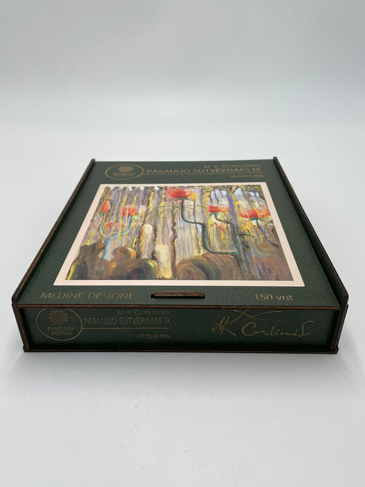 M. K. Čiurlionis Pasaulio sutvėrimas IX - medinė dėlionė M, 150 detalių
