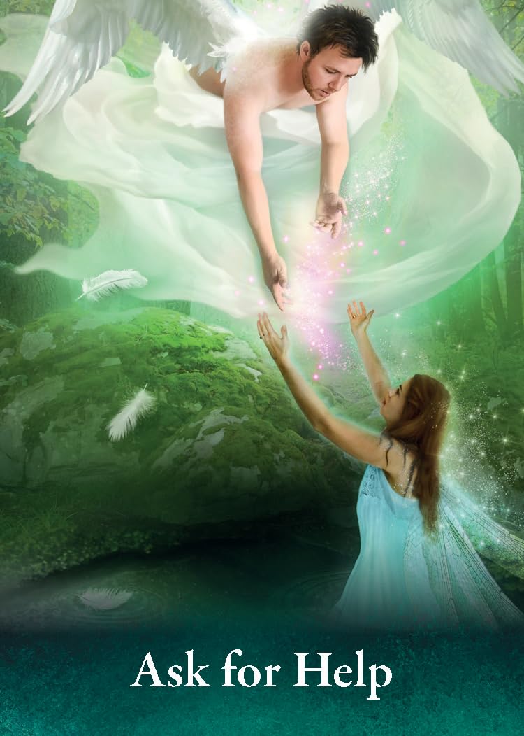 Pocket Oracle of the Fairies - Karen Kay kišeninės orakulo kortos