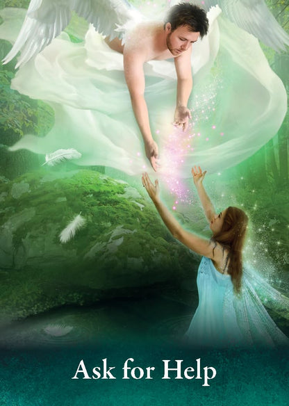 Pocket Oracle of the Fairies - Karen Kay kišeninės orakulo kortos