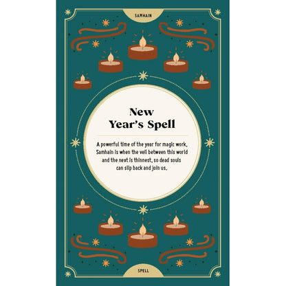 The Witch's Year: Modern Magic - kortos | David & Charles - kosmetinis defektas